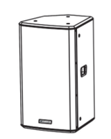 2-WAY PASSIVE SPEAKER, 1X12" LF/ 1X1" HF, 800W PEAK @ 8OHMS,127DB SPL, 90X70, ROTATABLE HORN-WHITE